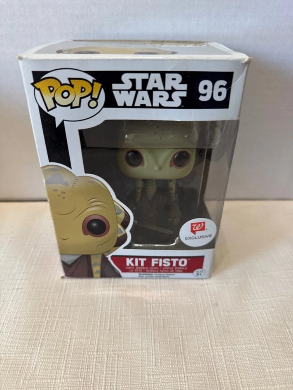 Funko Pop Star Wars Kit Fisto 96 Walgreens Exclusive vinyl bobblehead figure.